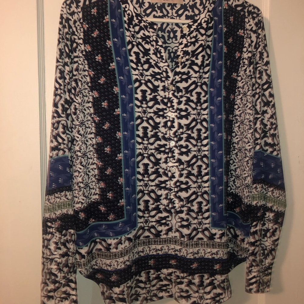 Ann Taylor Loft Blouse Sz Sm